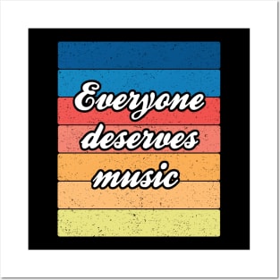 Band Quote Everyone Deserves Music Posters and Art